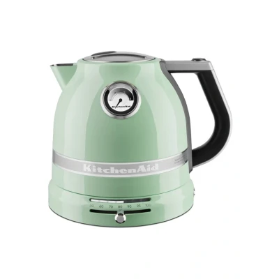Afbeelding van KitchenAid 5KEK1522EPT waterkoker 1,5 l 2400 W Zwart, Groen, Roestvrijstaal