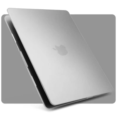Afbeelding van ZYB Hose Compatibel met 2024 2022 MacBook Air 13,6 M3 A3113 &amp; M2 A2681 Touch ID, Ultra dunne beschermende Hard Shell Cover Case, Mat Transparant