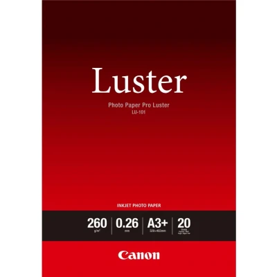 Afbeelding van Canon Papier LU 101 A3+ 20 Sheets Luster Paper