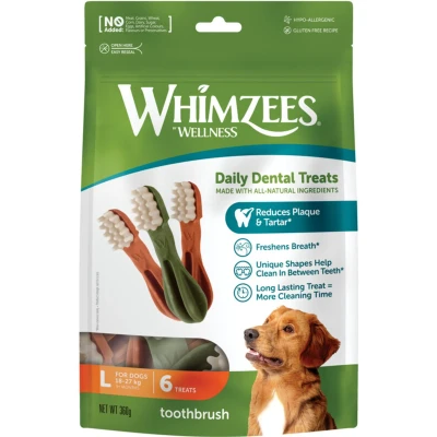 Afbeelding van 6x Whimzees Tandenborstel L 6 stuks