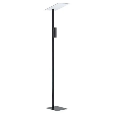 Afbeelding van EGLO Budensea Vloerlamp   GU10   180 cm   Zwart/Wit