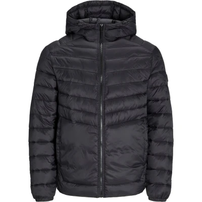 Afbeelding van JACK &amp; JONES Plus Size gewatteerde jas JJESPRINT zwart