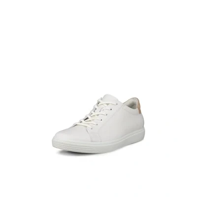Afbeelding van ECCO Soft Classic dames veterschoenen Wit Maat 40
