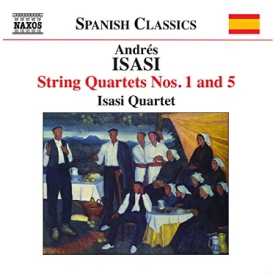 Afbeelding van Isasi Quartet String Quartets, Vol. 3 (CD)