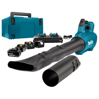 Afbeelding van Makita DUB184PT4J LXT 18 V accu Bladblazer 5,0 ah (4 st), duo snellader, in doos/mbox