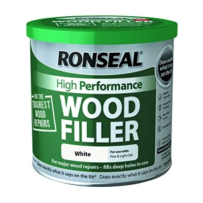 Afbeelding van Ronseal 35305 hoogwaardige houtvuller wit 550g