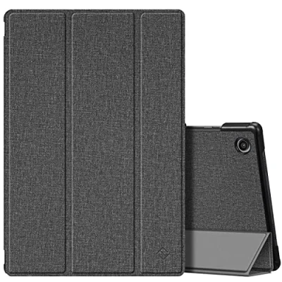 Afbeelding van Fintie Hoes voor Samsung Galaxy Tab A8 10.5 2021 ultra slank kunstleer beschermhoes cover met automatische slaap waakfunctie 10,5 inch SM X200/X205 tablet, (Denim Grijs)