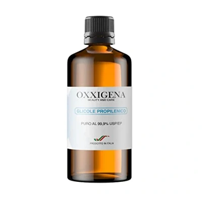 Afbeelding van Oxxigena propilene glycolvloeistof pure USP/EP 1000 ml (1 l) neutrale basis Full PG geur en smaakneutraal