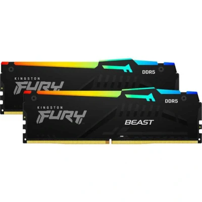 Afbeelding van Kingston DDR5 Fury Beast RGB 2x16GB 5600