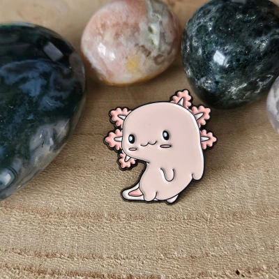 Afbeelding van Axelotl, Enamel pin, speldje, verzamelen