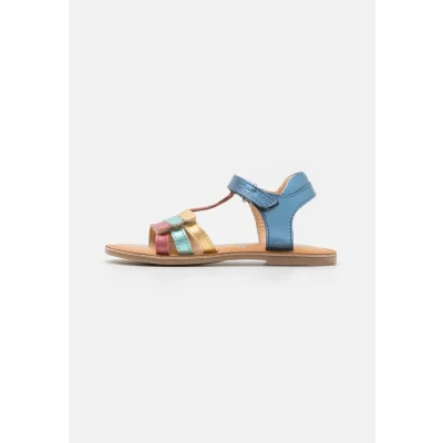 Afbeelding van Kickers Diamanto Sandalen marine/multicoloured voor kinderen, Maat: 24, Marine/multi coloured Leer