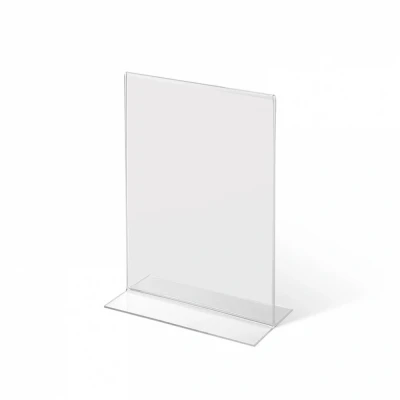 Afbeelding van T Standaard Menuhouder Acryl A6 Staand