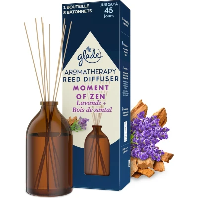 Afbeelding van Glade Geurstokjes Aromatherapy Reed Moments Of Zen 80 ml