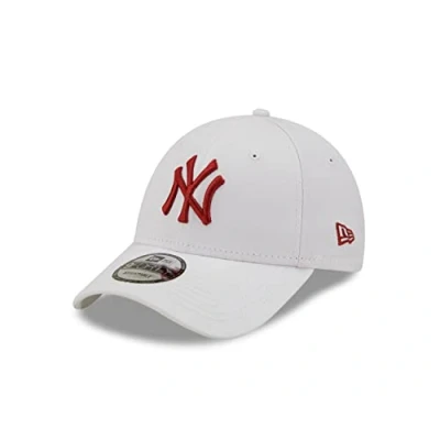 Afbeelding van New Era York Yankees Fankappe Major League Baseball Kopfbedeckung weiß NY Logo MLB One Size