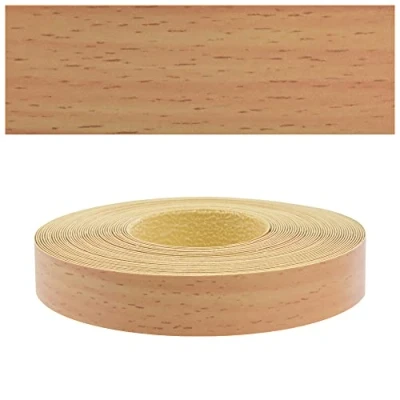 Afbeelding van Mprofi MT® (5m Rol) Melamine Kanten Kantstroken Kantenband Kantstrook Met Smeltlijm Strijkrand voor Plank,Meubelbouwplaat,Meubelplank Rand om op te Strijken Beuken Bavaria 22mm