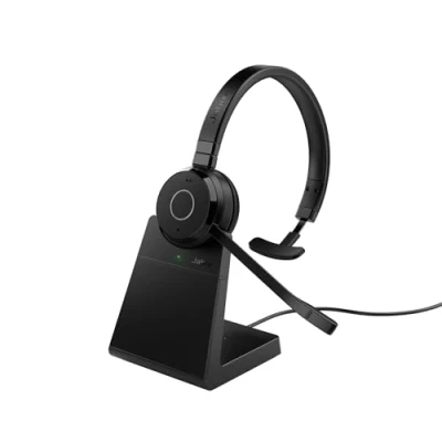 Afbeelding van Jabra Evolve 65 TE Link MS Mono Stand Draadloze Hoofdtelefoon