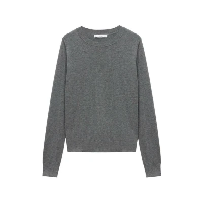 Afbeelding van Mango Trui, Dames, Maat: Medium, Mottled grey
