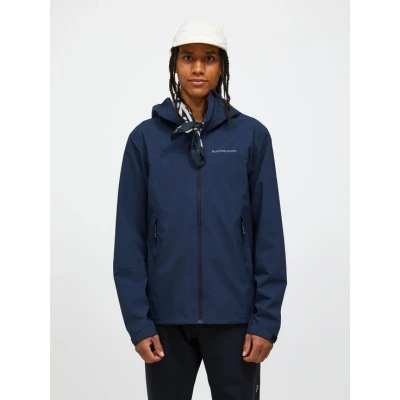 Afbeelding van Peak Performance M Trail Hipe Shell Jacket Heren Ski jas BLUE SHADOW