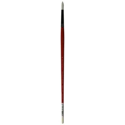 Afbeelding van Winsor &amp; Newton 5419004 University kunstenaarspenseel voor olieverf, acrylverf en aquarelverf Rond penseel Nr. 4 lange Steel,
