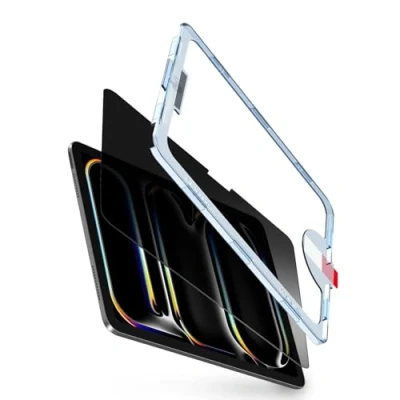 Afbeelding van BERSEM Privacy Screen Protector Compatibel met iPad Pro 13 Inch 2024 (M4), Anti Spy Gehard Glas Film, EZ Kit 1 Pack
