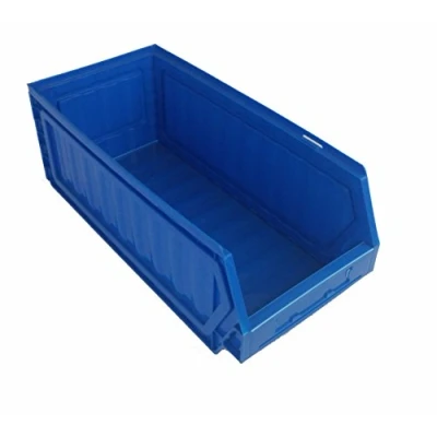 Afbeelding van Tayg 203022 set van 5 stuks. Opvouwbare en stapelbare lade nr. 52P delige opbergbakken, kunststof, blauw, opvouwbaar, 336 x 160 130 mm