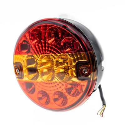 Afbeelding van Led achterlamp rond 12 24v