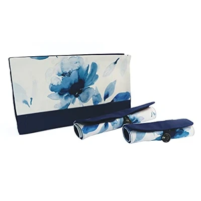 Afbeelding van Projecttas met 2 etuis Blossom Knitpro