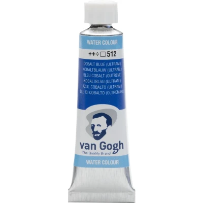 Afbeelding van Van Gogh Aquarelverf Tube 10 ml 512 Kobaltblauw Ultramarijn