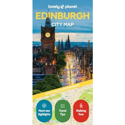 Afbeelding van Lonely Planet Edinburgh City Map