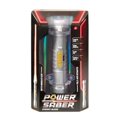 Afbeelding van Goliath Power Saber (Rood), Zwaard voor Kinderen vanaf 6 Jaar, Speelgoed In Rode Kleur, Automatisch en Uitschuivend