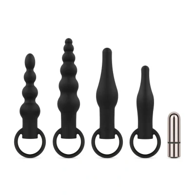 Afbeelding van Anaal Plug Set Met Bullet Vibrator Zwart