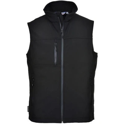 Afbeelding van Softshell Bodywarmer (3L) maat XS, Black