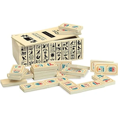 Afbeelding van Vilac Dominos Hieroglyphen Le Louvre, 9504, meerkleurig