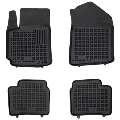 Afbeelding van M MOTOS Auto vloermatten van rubber voor Hyundai i10 III vanaf 2019 Maak uw reis comfortabeler met antislip automatten alle weersomstandigheden, bescherming tegen vuil