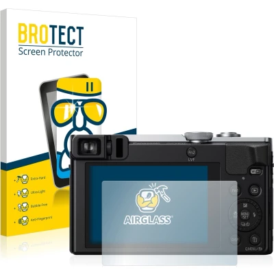 Afbeelding van BROTECT Screenprotector voor Panasonic Lumix DMC TZ71 Folie Beschermfolie Beschermglas transparant