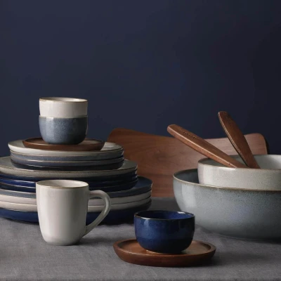 Afbeelding van Broodbord ASA Selection Saisons Denim 14,5 cm