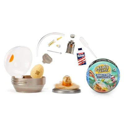 Afbeelding van MGA&#039;s Miniverse Make It Mini Dinosaurs Jurassic World Inclusief 1 Baby Dinosaurus Replica, Blinde Verpakking, Doe het zelf, voor Verzamelaars en Kinderen Vanaf 8 Jaar, NIET ELEKTRISCH