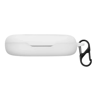 Afbeelding van kwmobile cover voor oordopjes case geschikt JBL Soundgear Sense Trendy beschermhoes draadloze in wit