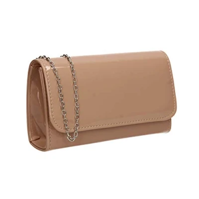 Afbeelding van SwankySwans Diaz Clutch Bag voor dames, eenheidsmaat, Naakt, Eén maat