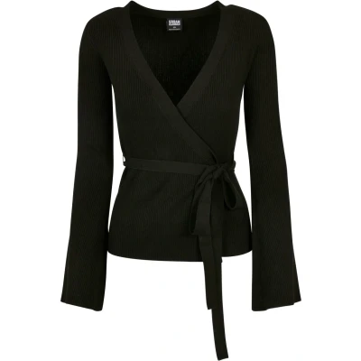 Afbeelding van Urban Classics Wrapped Vest, Dames, Maat: 4XL, Black