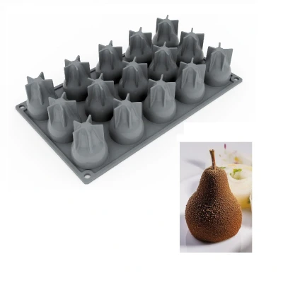 Afbeelding van Pavoni Siliconen Vorm Peer Ø43x55mm (15) 30x17,5cm