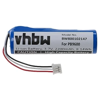 Afbeelding van vhbw Li Ion batterij 2200 mAh (3,7 V) compatibel met Home Control afstandsbediening Philips Pronto TSU 9600 Vervanging voor PB9600.