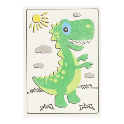 Afbeelding van Grafix Zand Stickerset (1 stuk) assorti
