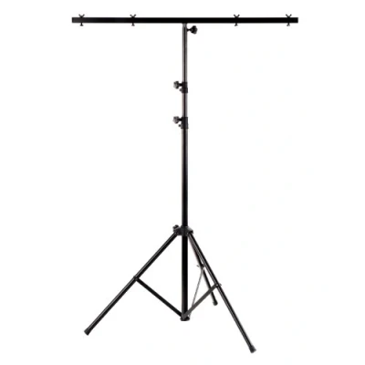 Afbeelding van Showlite LS250 lichtstatief met dwarsbalk (voor podiums en concerverlichting, voor maximaal 4 koplampen, 1,10 m 2,50 m, max. belasting: 30 kg)