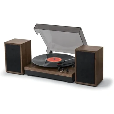 Afbeelding van Muse MT 108BT Stereo platenspelersysteem met bluetooth en USB, hout