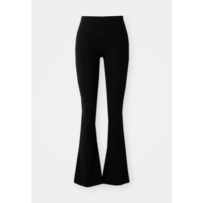 Afbeelding van Gina Tricot SOFT Flare Trousers Broek, Dames, Maat: 36, Black