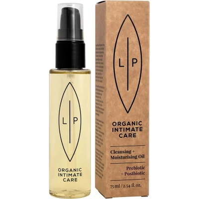 Afbeelding van Lip Intimate Care Cleansing + Moisturising Oil Prebiotic Postibiotic 100% Natuurlijk Vegan 75 ml