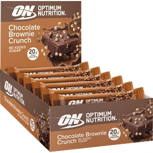Afbeelding van Optimum Nutrition Choco Brownie Crunch Bar 12 Repen