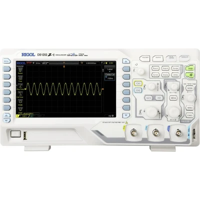 Afbeelding van Rigol DS1202Z E Digitale oscilloscoop 200 MHz 2 kanaals 1 GSa/s 24 Mpts 8 Bit stuk(s)
