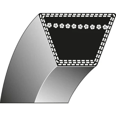 Afbeelding van V riem type 1 13 x 1450 Li voor zitmaaier grasmaaier